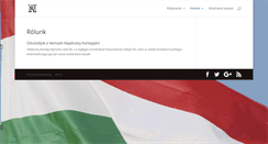 Desktop Screenshot of nemzetialapitvany.hu